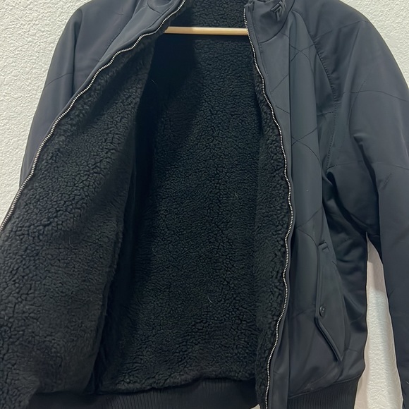 NWT black Reversible PXG Bomber jacket size small - Picture 7 of 9